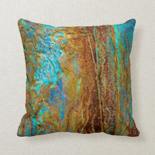 Coussin Corrosion colorée