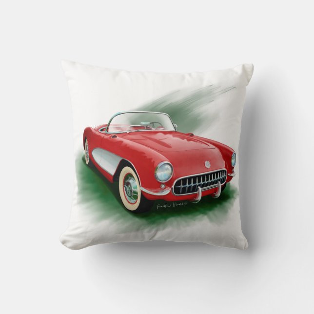 Coussin Corvette 1957 (Recto)