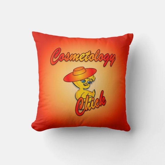 Coussin Cosmetologie Chick #5 (Recto)