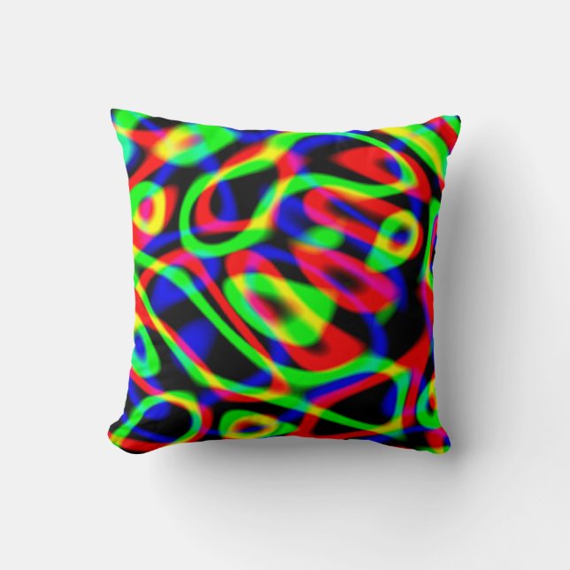 Coussin cosmique de MoJo d'Américain de ficelles (Recto)