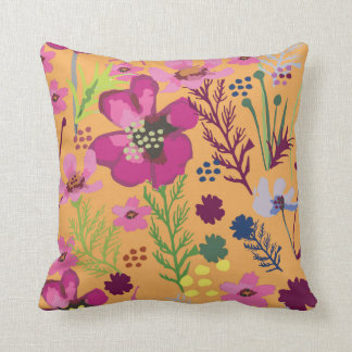 Coussin Cosmos/fleur/floral/Shweshwe africains