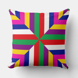 Coussin Cosmos-prototype - Vert/Rouge – Équilibré