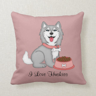 Coussin Costaud gris et blanc (fille)