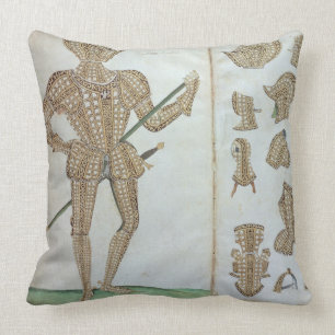 Coussin Costume d'armure pour monsieur Henry Lee, 'd'un