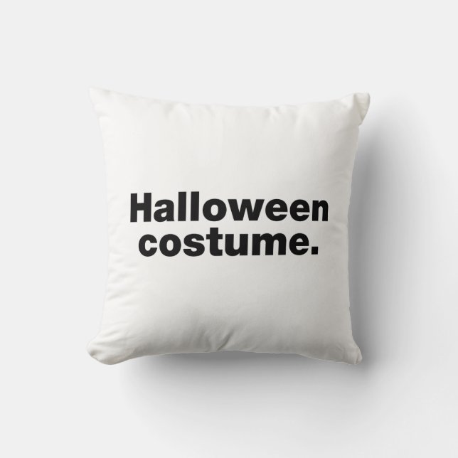 Coussin Costume d'Halloween (Recto)