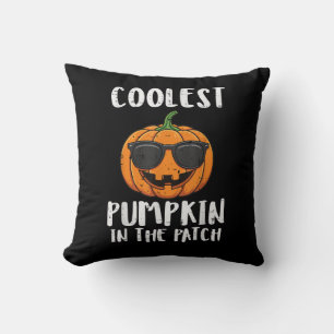 Coussin Costume Patch Citrouille Le Plus Cool Halloween Ho
