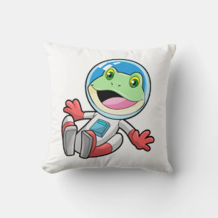 Coussin Costume spatial de l'astronaute de grenouille