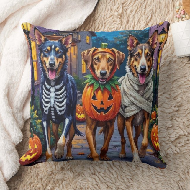Coussin Costumes d'Halloween de Wolfhound (Couverture)