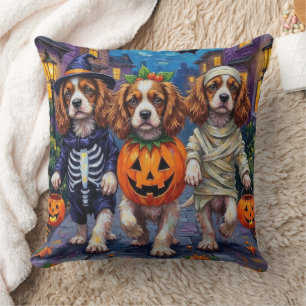 Coussin Costumes d'Halloween pour Spaniel Cavalier King Ch