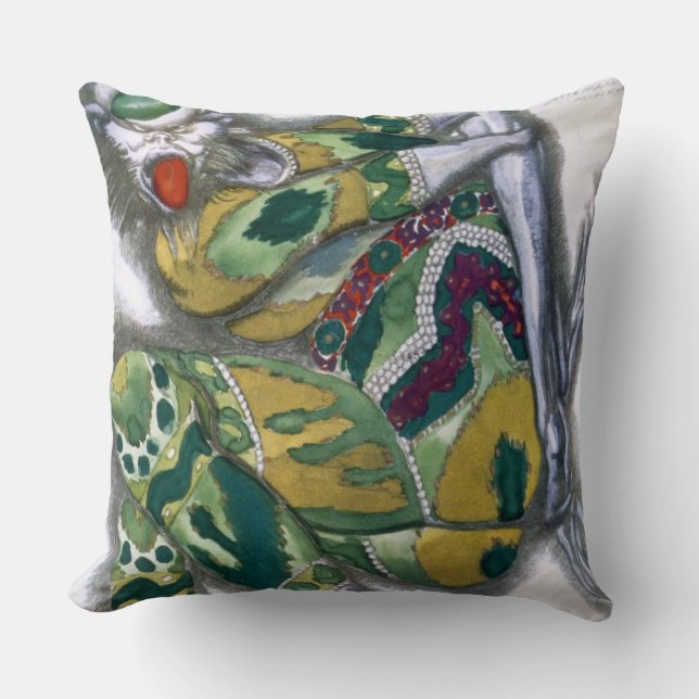 Coussin Costumez la conception pour Seefenfel, de Sadko, (Recto)