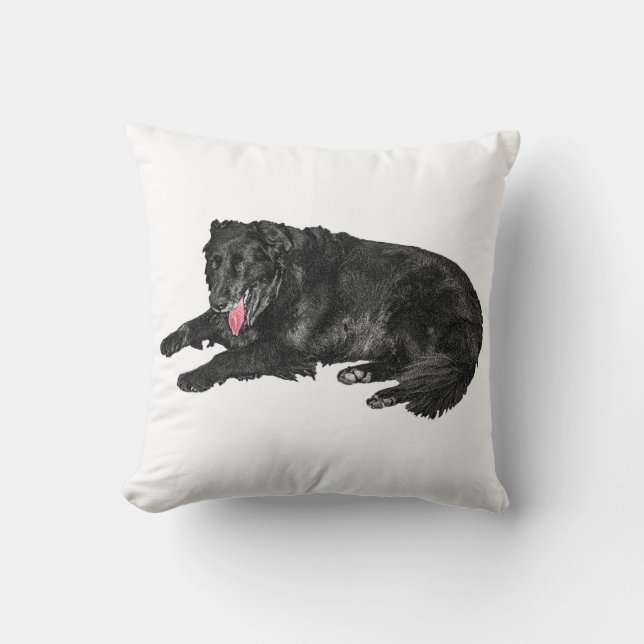 Coussin Cosy Corner, doux Whisper rouge (Recto)