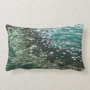 Coussin côtier de "Shoreline" dans gris, la sauge