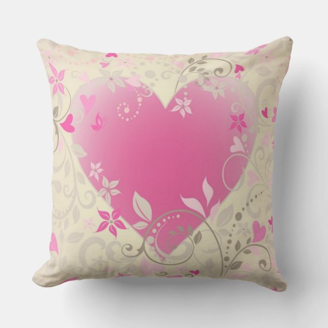 Coussin Coton de catégorie A Oreiller/Coeur (Recto)