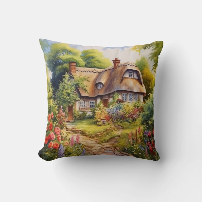Coussin Cottage anglais (Recto)