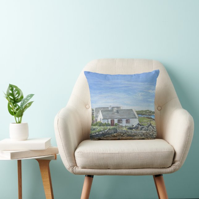 Coussin Cottage de Ballyconneely Coussin, Galway, Irlande (Chaise)