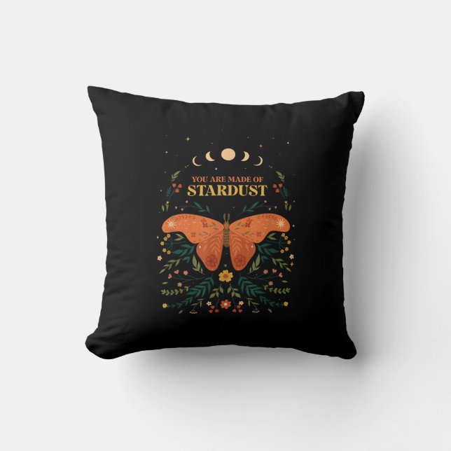 Coussin Cottagecore Goblincore Academia Aesthetic Goth Wic (Recto)