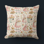 Coussin Cottagecore Lapin Jeu d'oreiller<br><div class="desc">Ajoutez un peu de douceur et de charme à votre espace avec cet adorable coussin de cottage jetez un oreiller ! Doté de lapins d'aquarelle pastel en robes de lait qui cuisent des muffins et des cupcakes, ce design fantaisiste est plein de petites vibes contes. Entouré de fours vintages, de...</div>