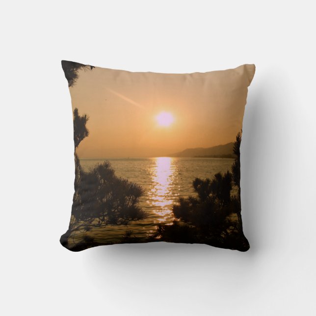 Coussin Couché de soleil (Recto)