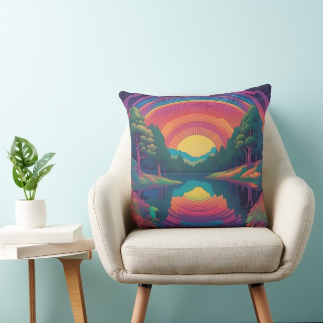 Coussin Coucher de soleil (Chaise)