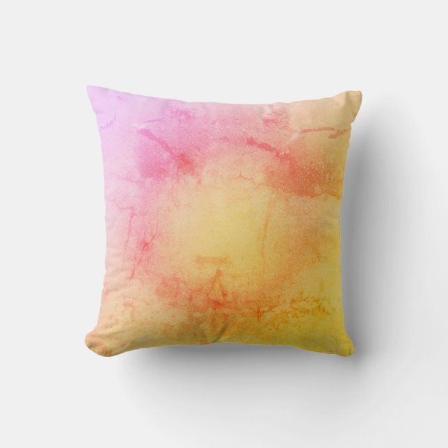 Coussin Coucher de soleil Couleur d'eau Jeu (Recto)