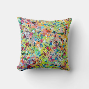 Coussin Coucher de soleil de bonne journée 16 x 16 Poly Th