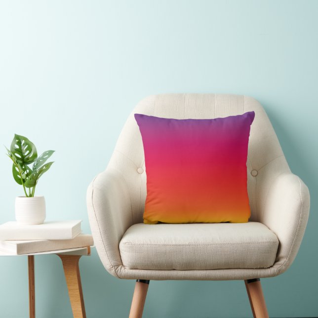 Coussin Coucher de soleil Dégradé (Chaise)