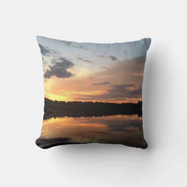 COUSSIN COUCHER DE SOLEIL D'ÉTÉ DU TENNESSEE | (Recto)