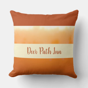 Coussin Coucher de soleil Orange Terme Chute Tones de la T
