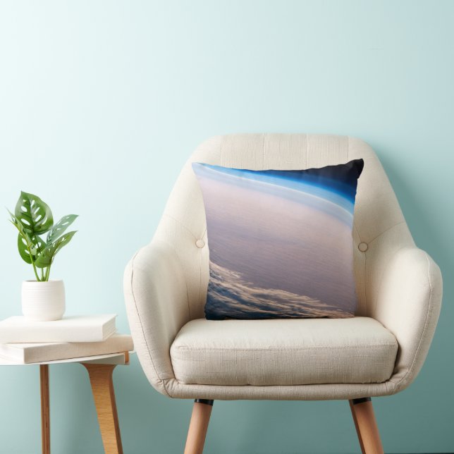 Coussin Coucher De Soleil Orbital Au Large De La Côte De C (Chaise)