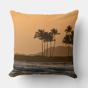 Coussin Coucher de soleil sur Kauai