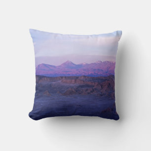 Coussin Coucher de soleil sur la vallée de la Lune - Chili