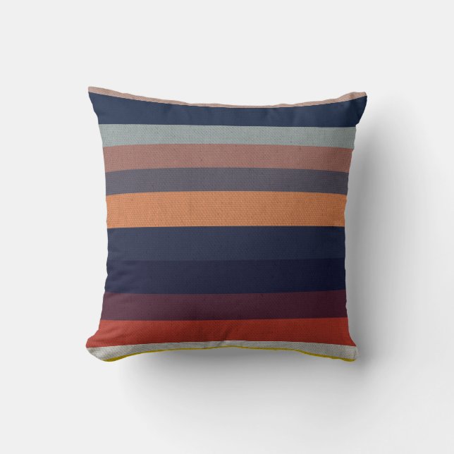 Coussin Coucher de soleil sur l'océan (Recto)
