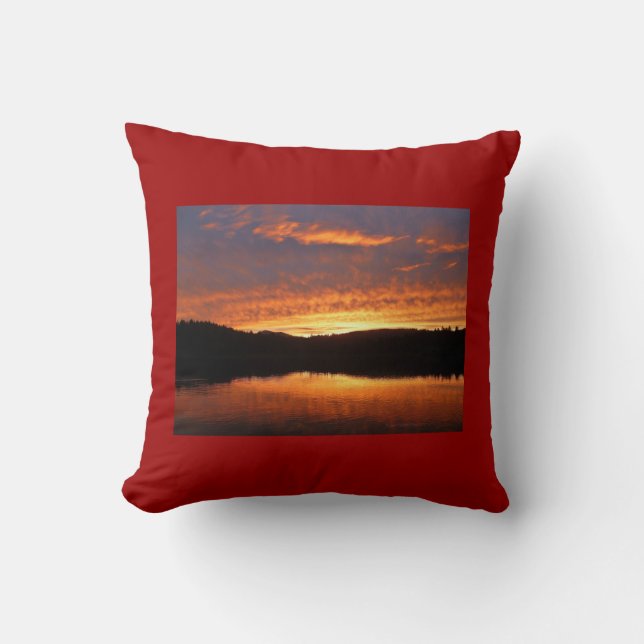 Coussin Coucher du soleil (Recto)