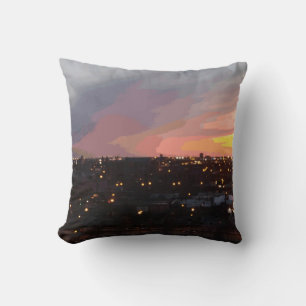 Coussin coucher du soleil - 6 avril 2018 19h34.