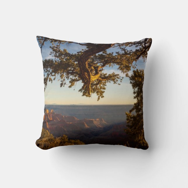 Coussin Coucher du soleil au-dessus de canyon grand (Recto)