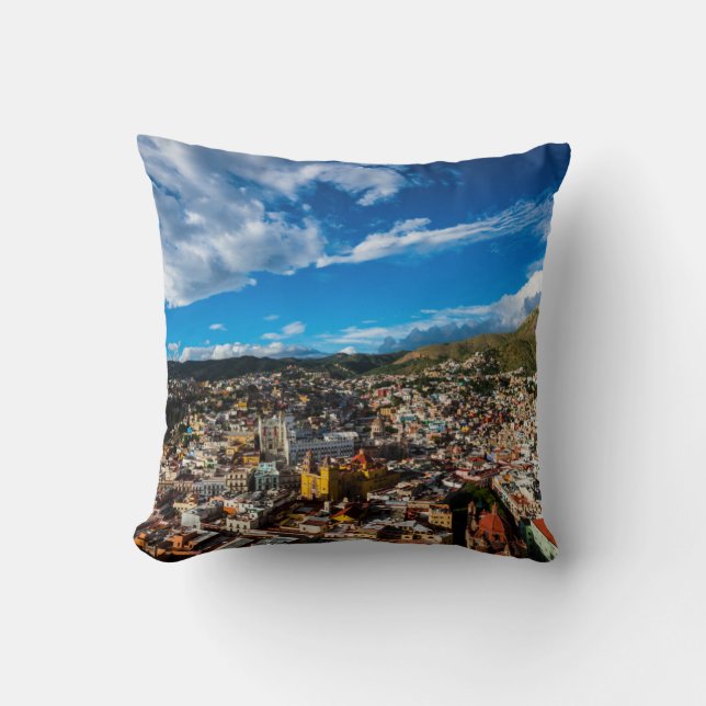 Coussin Coucher du soleil de Guanajuato (Recto)