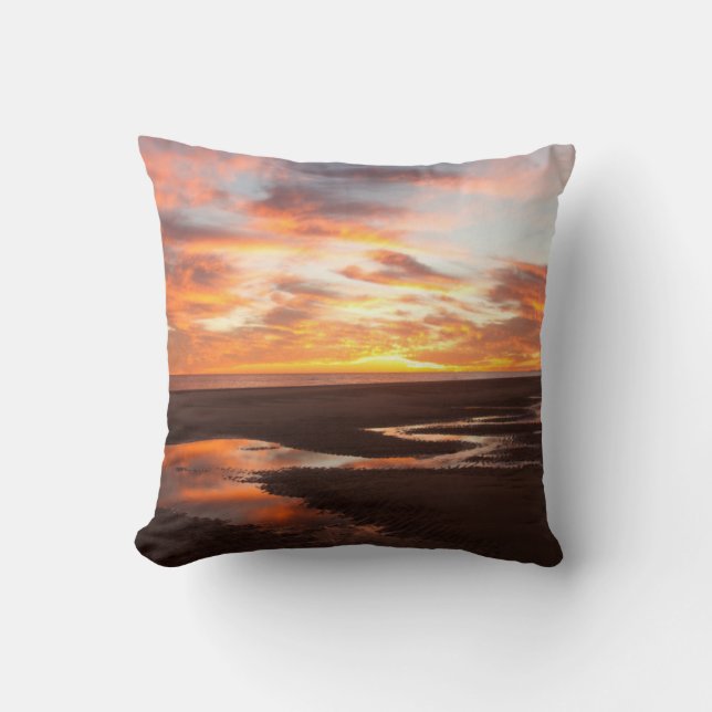 Coussin Coucher du soleil sur la mer de Cortez (Recto)