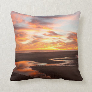 Coussin Coucher du soleil sur la mer de Cortez