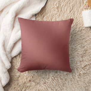 Coussin Couleur Aquarelle moderne agréable Couleur rouge u