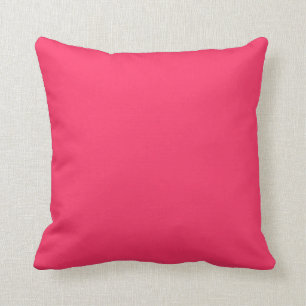 Coussin Couleur Arrière - plan rose chaud solide FF3366 A