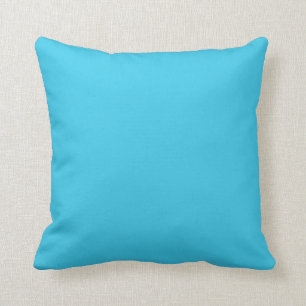 Coussin Couleur bleu turquoise
