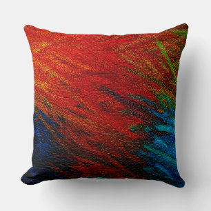 Coussin Couleur bleu vintage