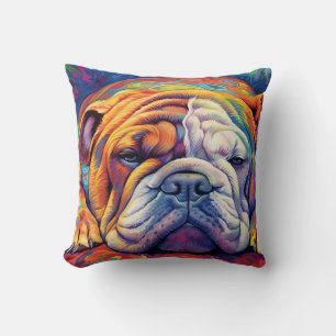 Coussin Couleur Bulldog dormir