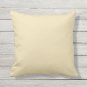 Coussin Couleur crème Beurre Correspondante