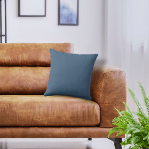 Coussin Couleur de base Smokey Mountain Blue