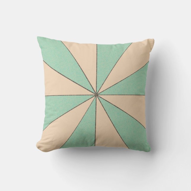 Coussin Couleur de roue géométrique Réglable (Recto)