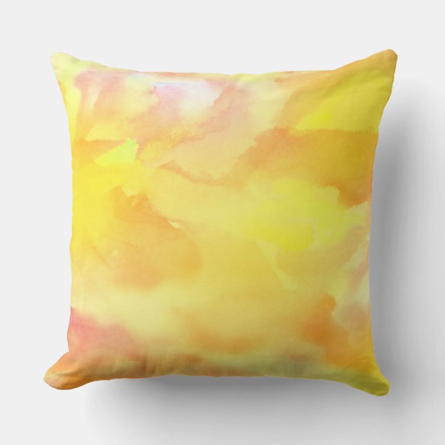 Coussin COULEUR D'EAU ENSOLEILLÉE CONCEPTION RÉtro Oreille (Recto)