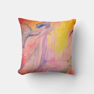 Coussin Couleur d'eau Filtre Sangria