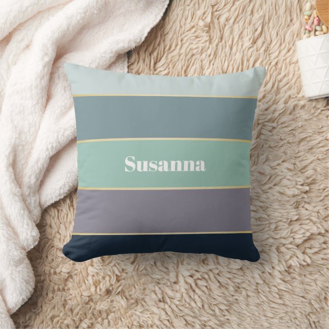 Coussin Couleur d'été personnalisée couleur pourpre (Couverture)
