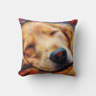 Coussin Couleur dorée Golden Retriever